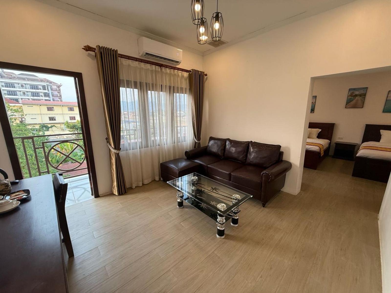 A P S Moutain View Hotel Vang Vieng Exterior foto