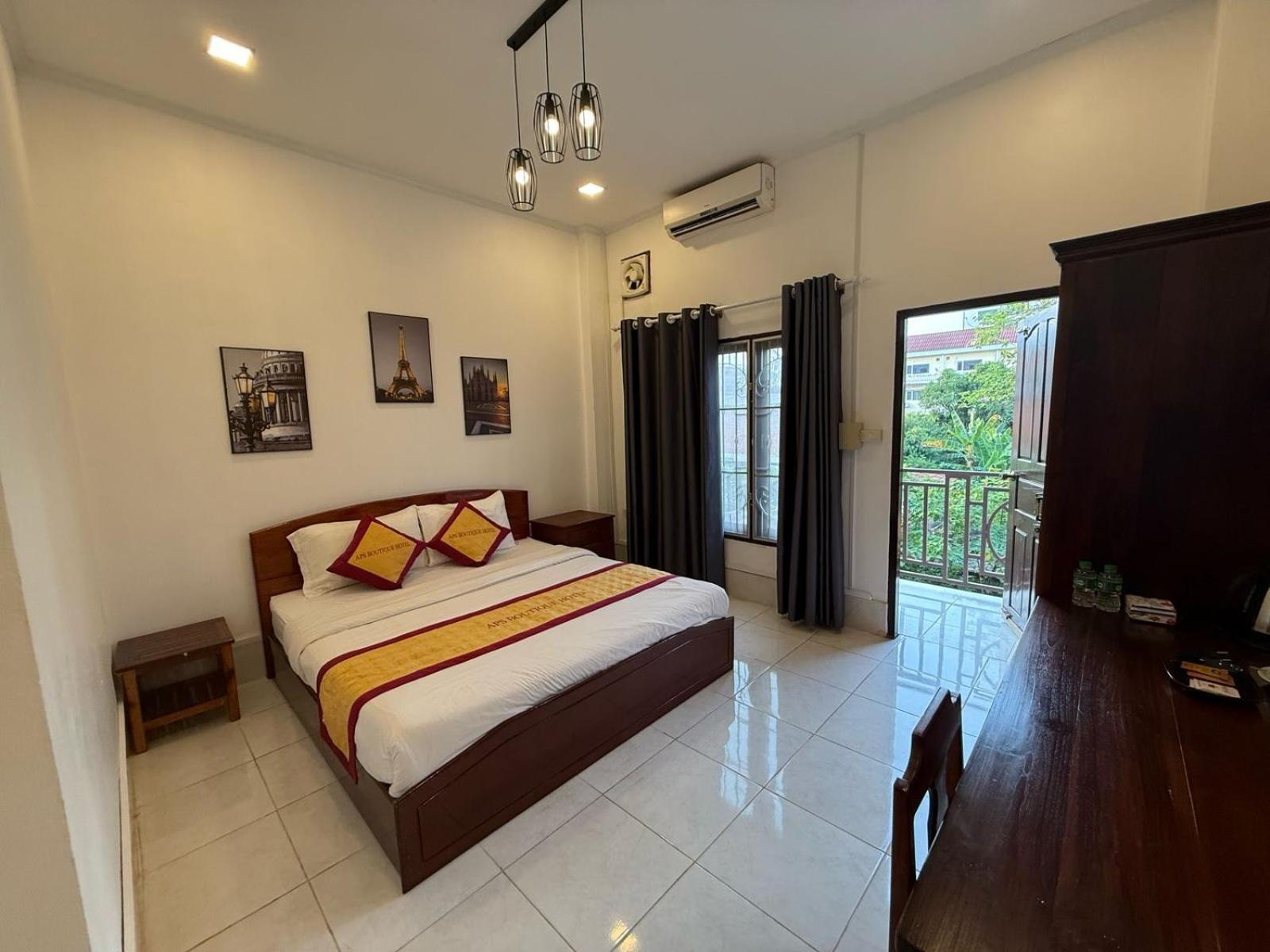 A P S Moutain View Hotel Vang Vieng Exterior foto