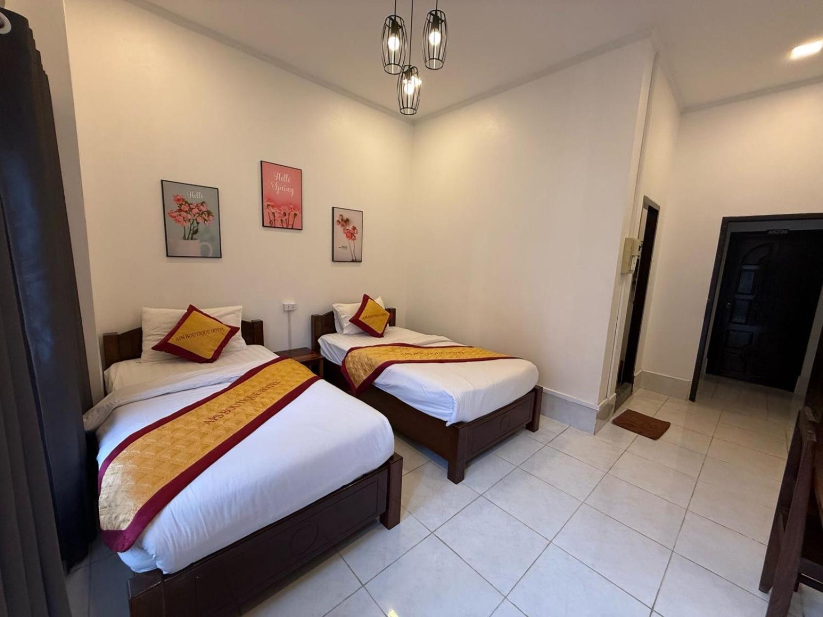 A P S Moutain View Hotel Vang Vieng Exterior foto